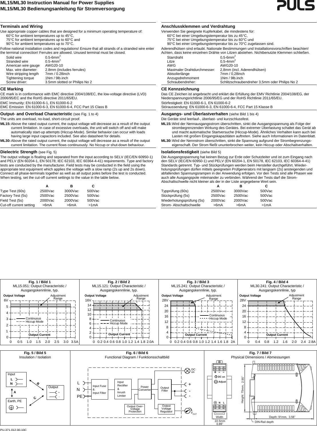 Page 4 of 4 - PU-371_012_00-10C Instruction Manual