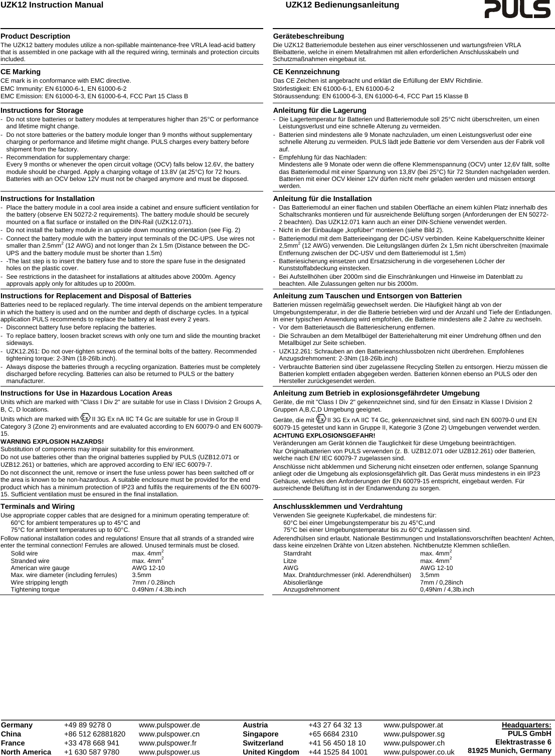 Page 2 of 4 - PU-359_011_00-10C Instruction Manual