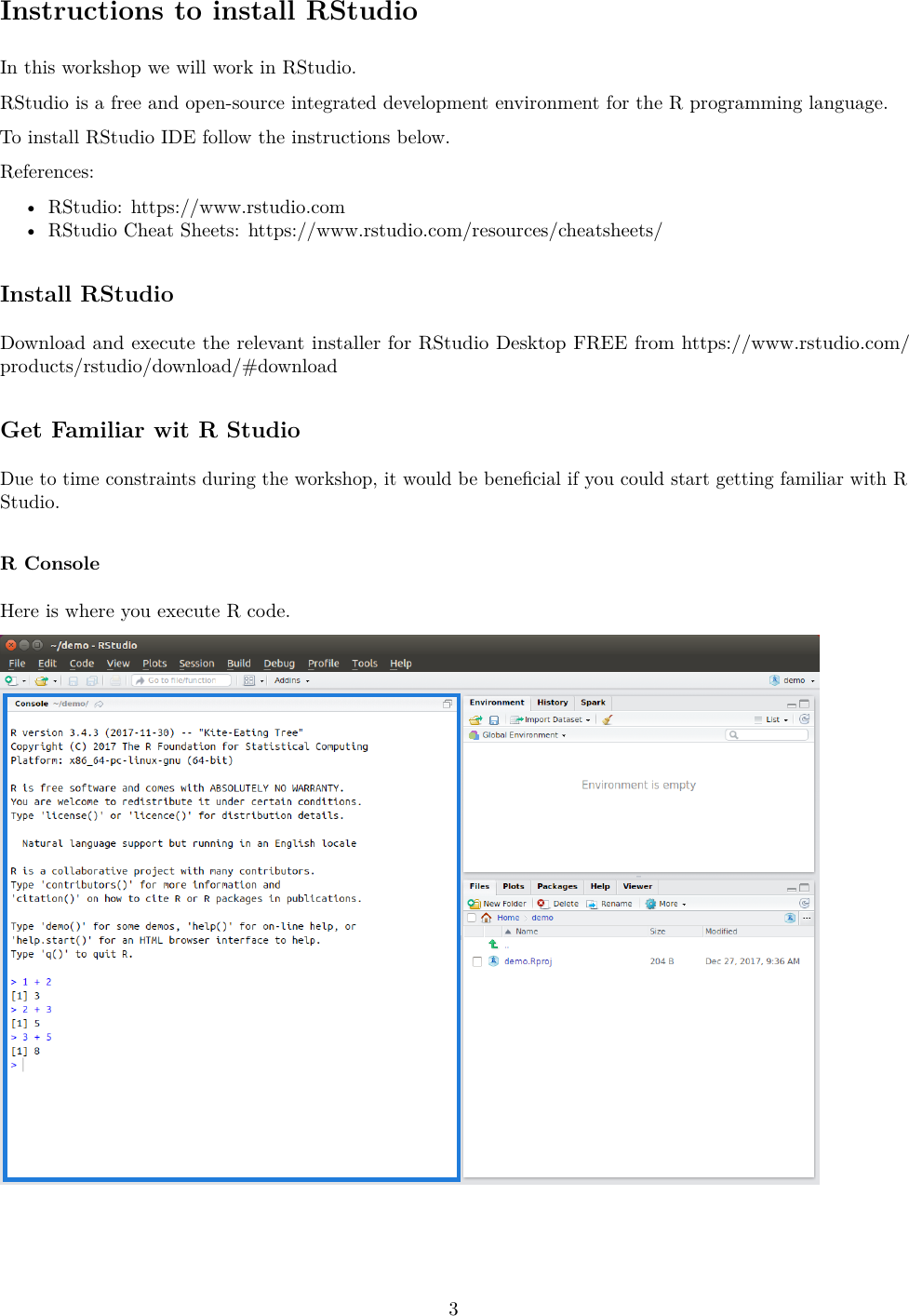 Page 3 of 10 - Install R And RStudio Instructions