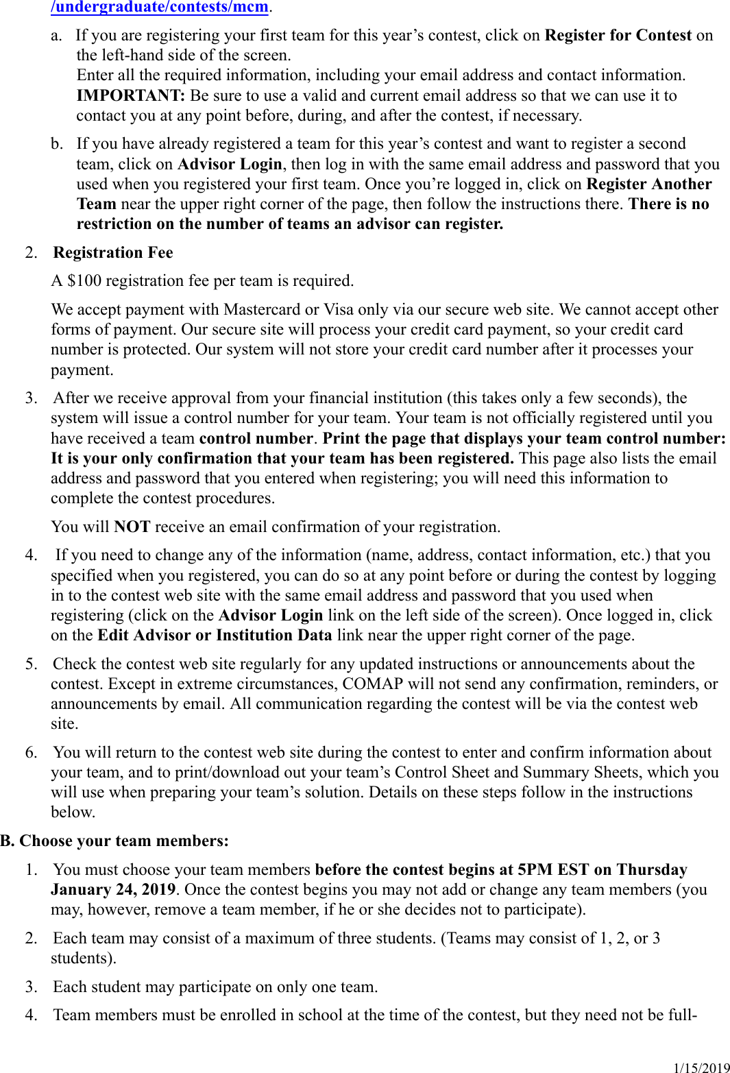 Page 3 of 9 - Con Rules, Registration And Instructions