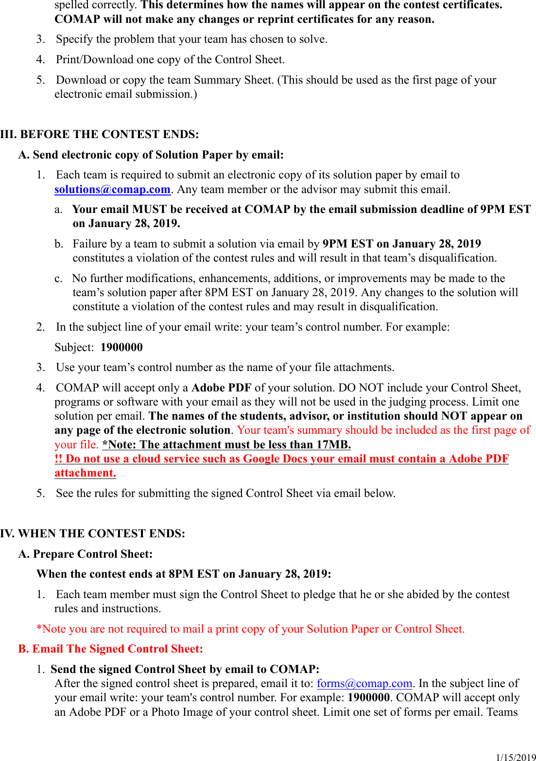 Page 6 of 9 - Con Rules, Registration And Instructions