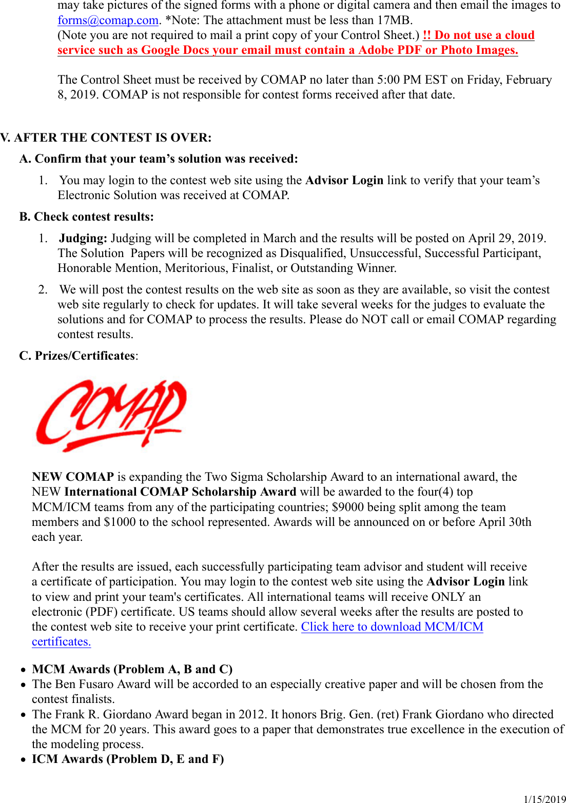 Page 7 of 9 - Con Rules, Registration And Instructions