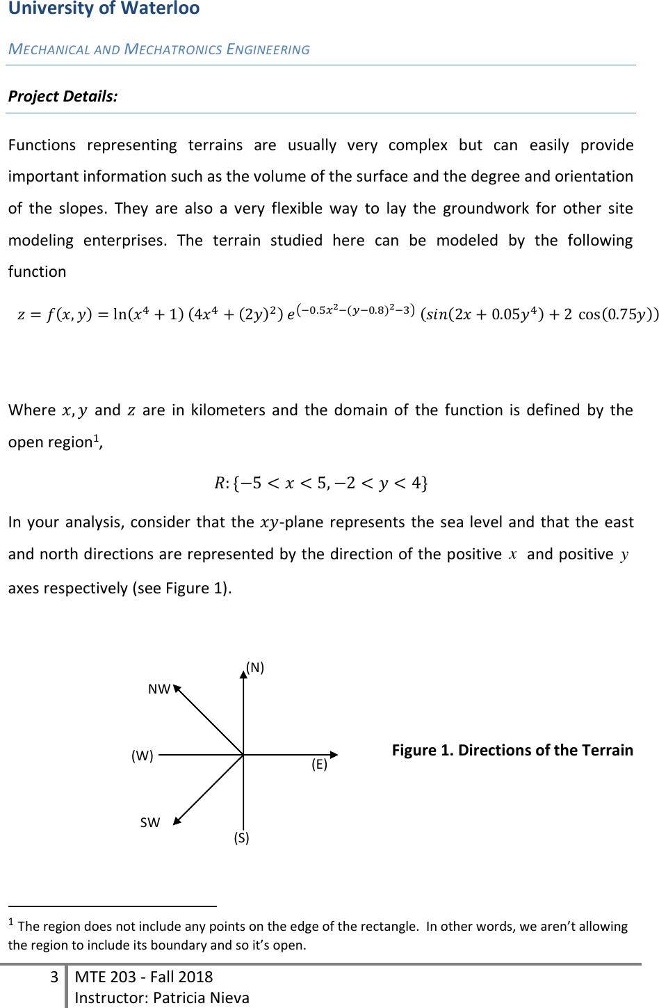 Page 3 of 6 - University Of Waterloo Instructions