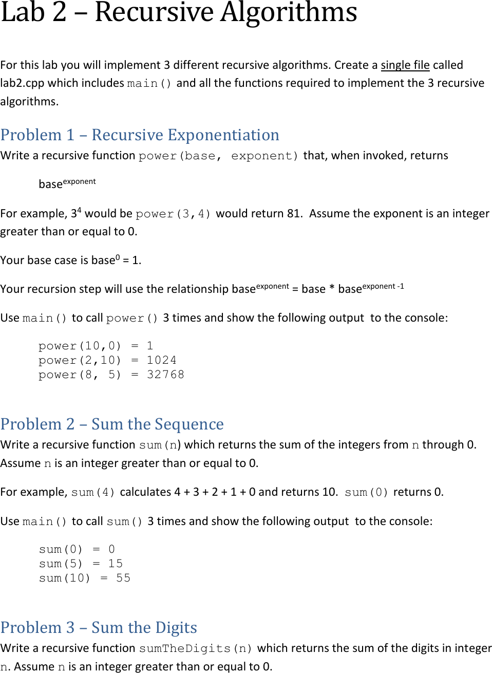 Page 1 of 2 - Instructions