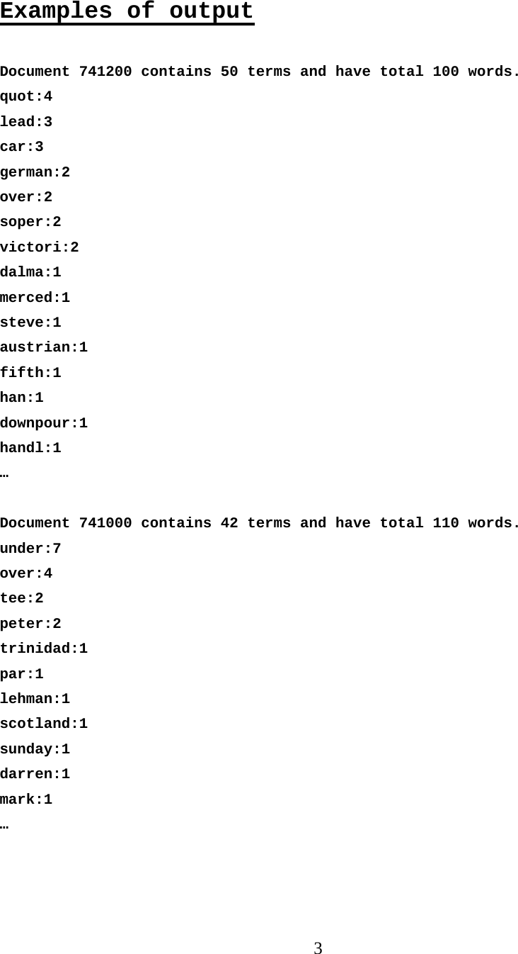 Page 3 of 5 - The Structure Of SearchEngine System Tutorial: Instructions