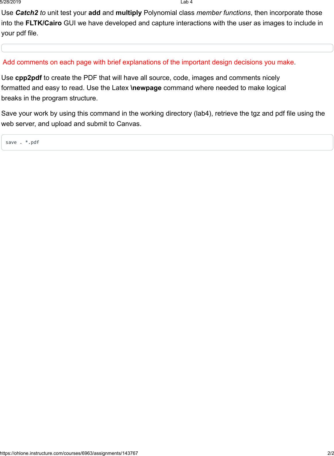 Page 2 of 2 - Instructions