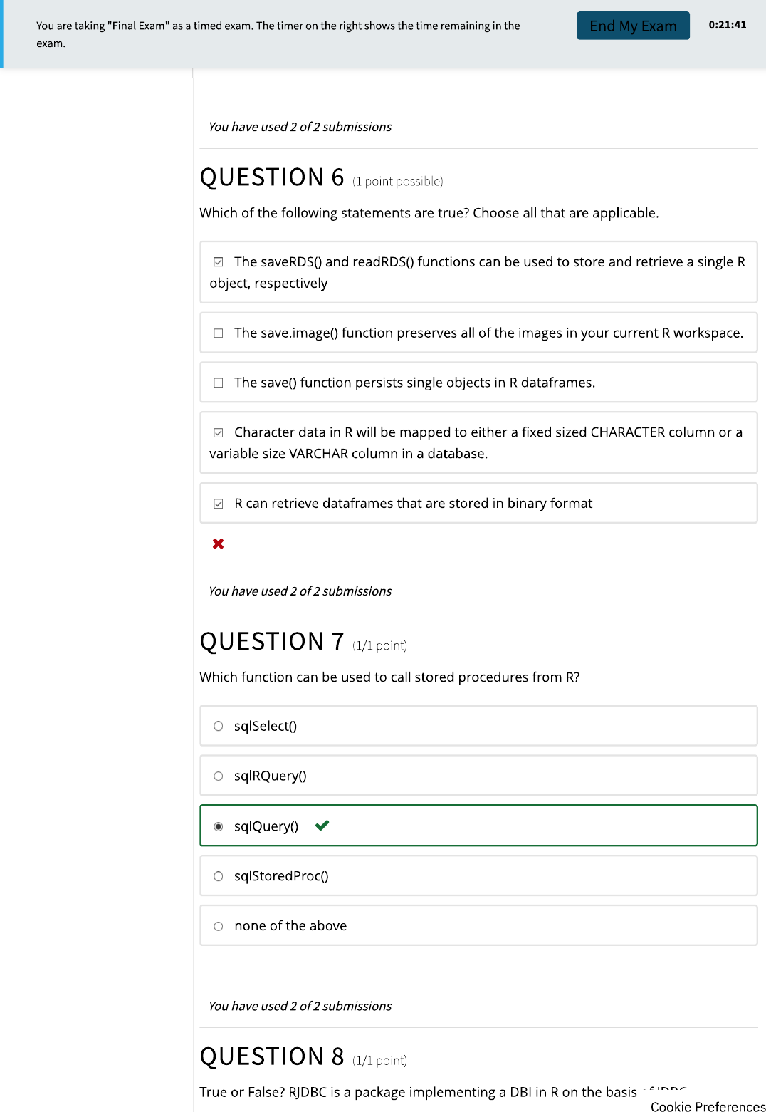 Page 3 of 7 - Instructions |  Exam - RP0103EN Courseware Cognitive Class