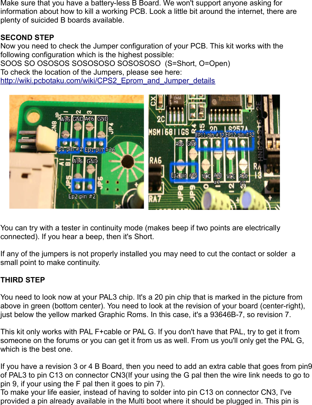 Page 2 of 11 - Instructions CPS2 Multi Boot V2