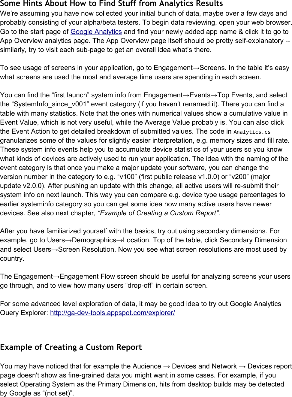 Page 6 of 7 - Instructions Google Universal Analytics For Unity