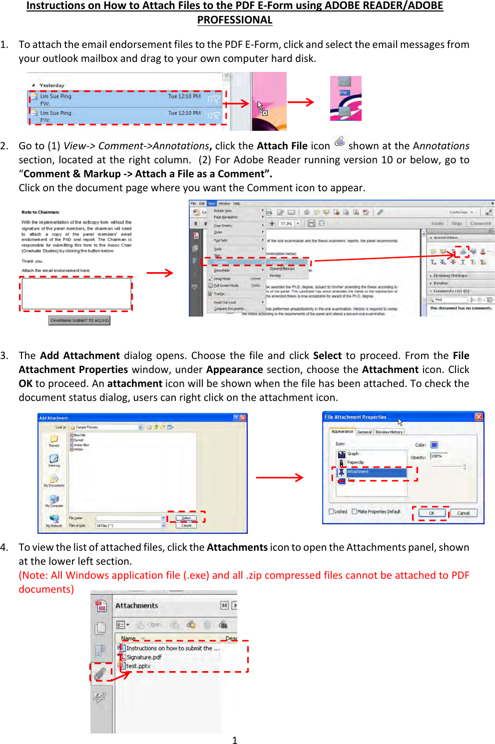 Instructionsonhowtoattachfilesandsubmitpdf Eforms Instructions On How To Attach Files And 7455