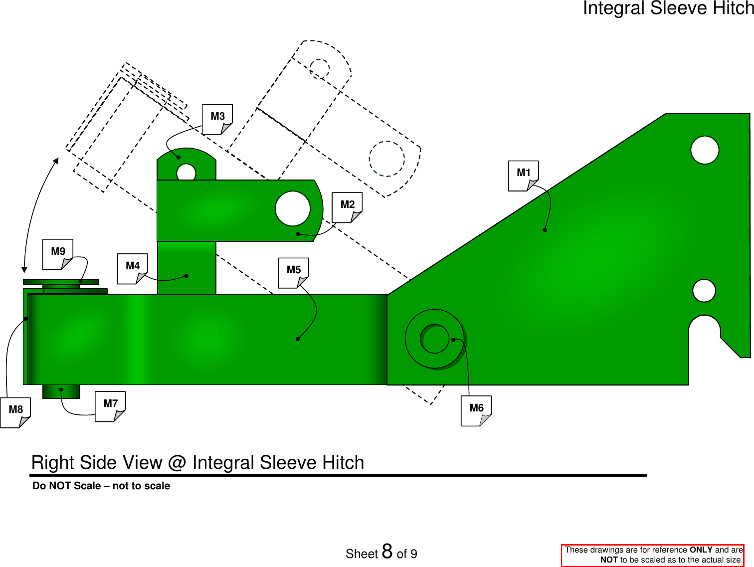 Page 8 of 9 - Integral Sleeve Hitch Dimension Drawings (AM31668) As Of 20081016 Drawings(AM31668)