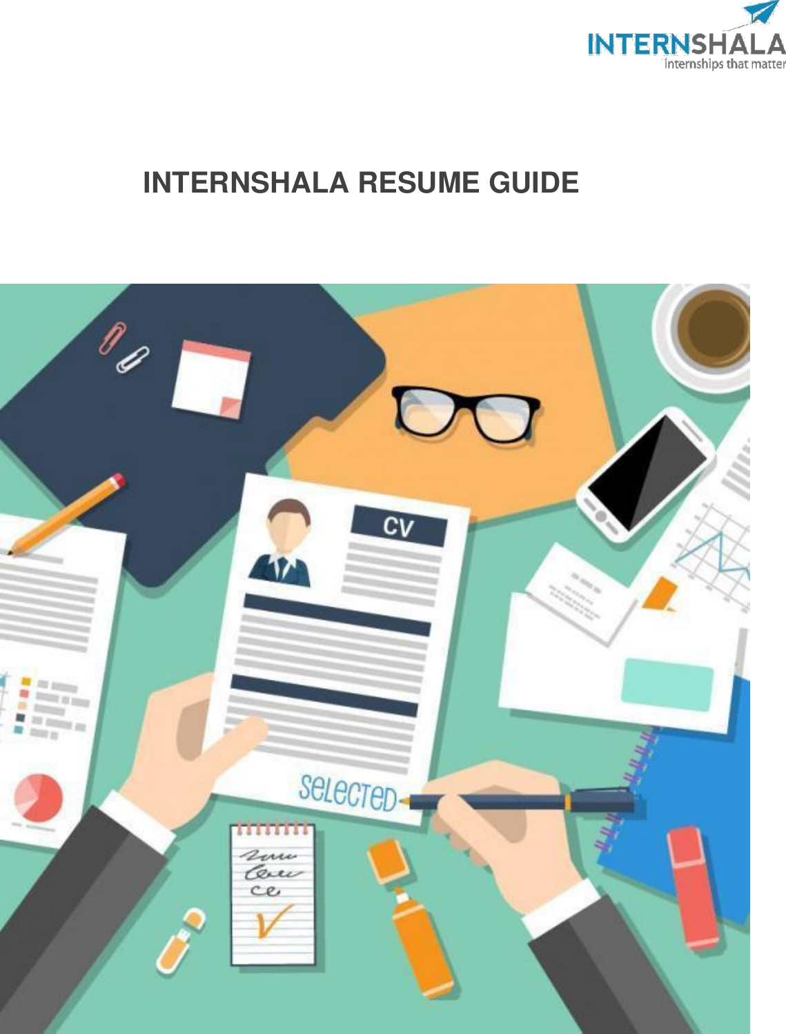 Page 1 of 8 - Internshala Resume Guide