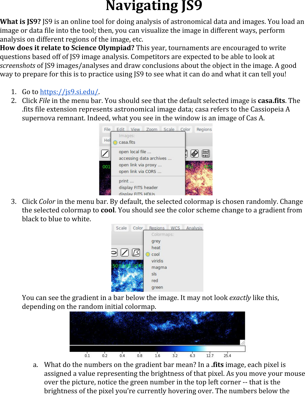 Page 1 of 6 - JS9-Guide