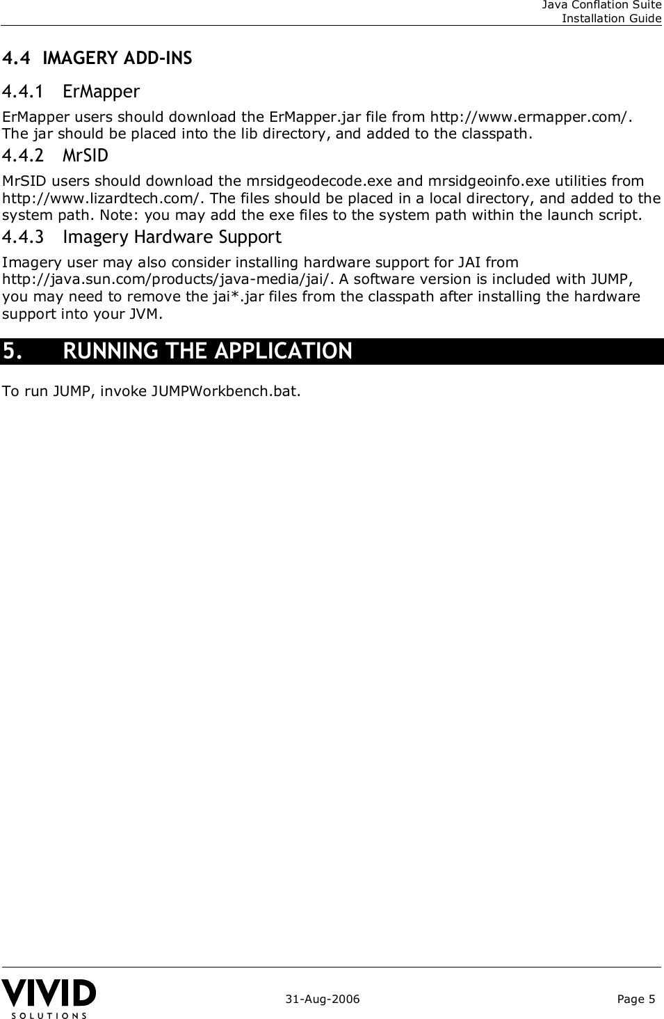 Page 5 of 5 - JUMP Installation Guide