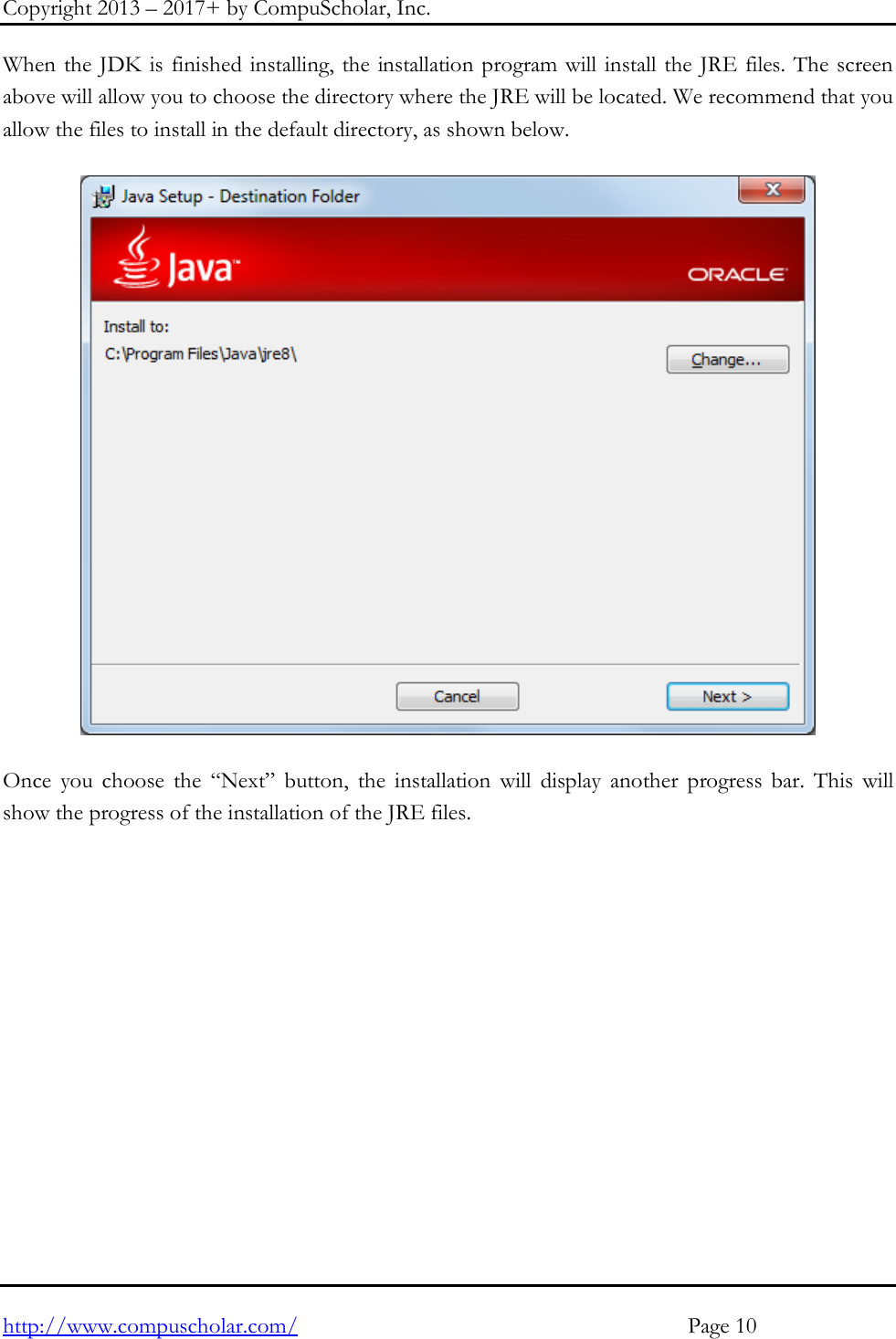Page 10 of 12 - Java JDK Install Instructions Windows
