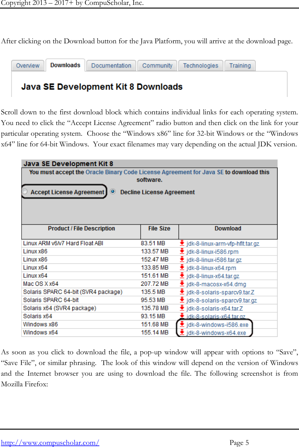 Page 5 of 12 - Java JDK Install Instructions Windows