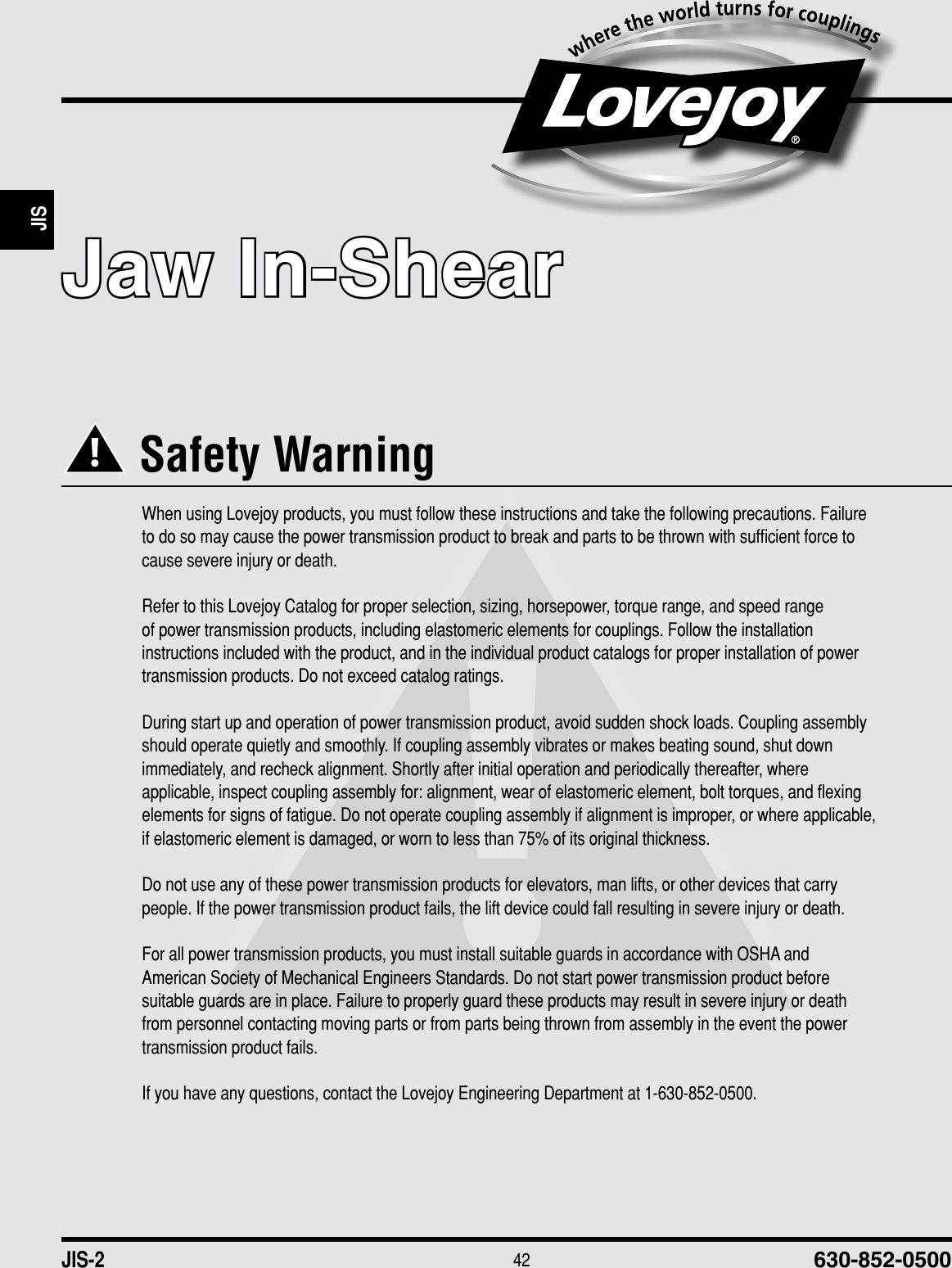 Page 2 of 8 - Jaw In Shear