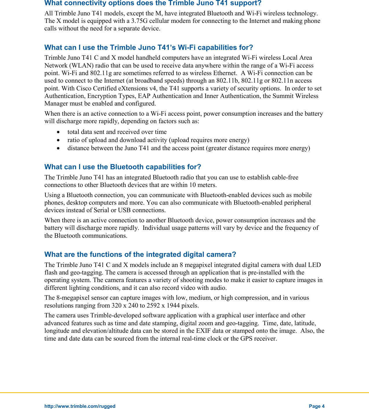Page 4 of 6 - Day Month Year Juno-T41-Customer-FAQs-2012-08-21