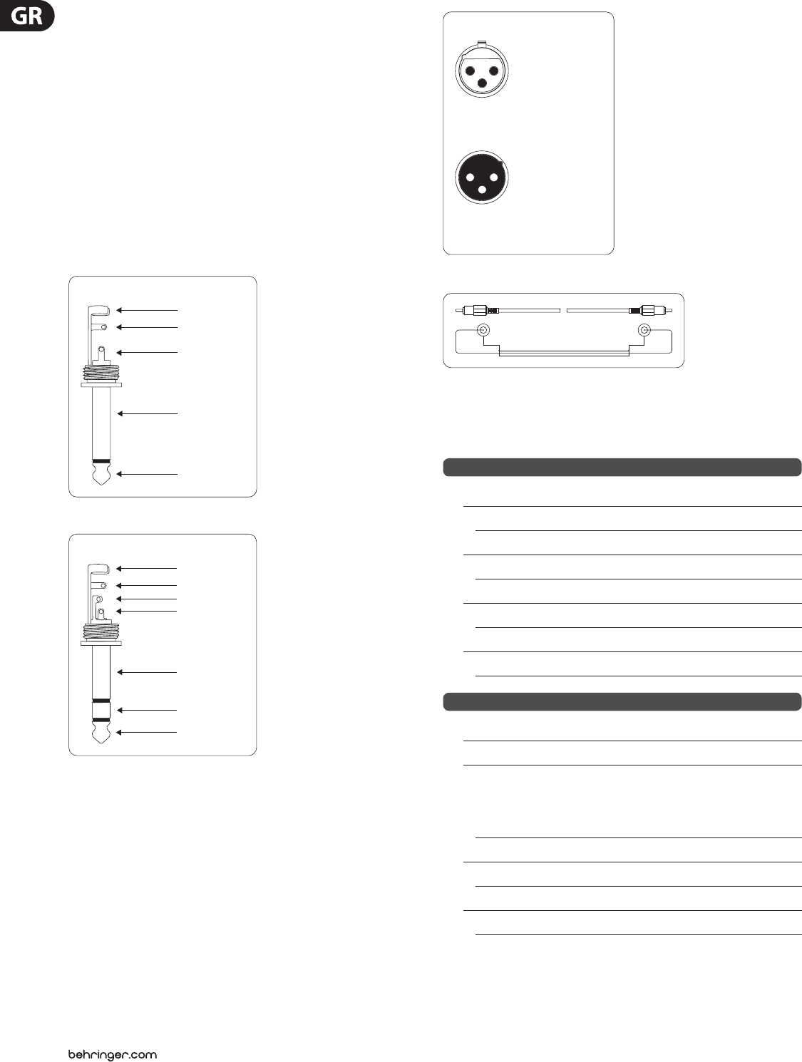 ULTRATONE K3000FX/K1800FX/K900FX/K450FX Behringer K3000FX User Manual