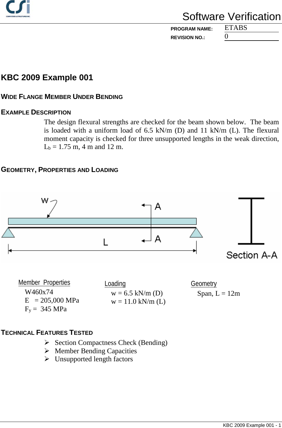 Page 1 of 7 - Contents KBC 2009 Example 001