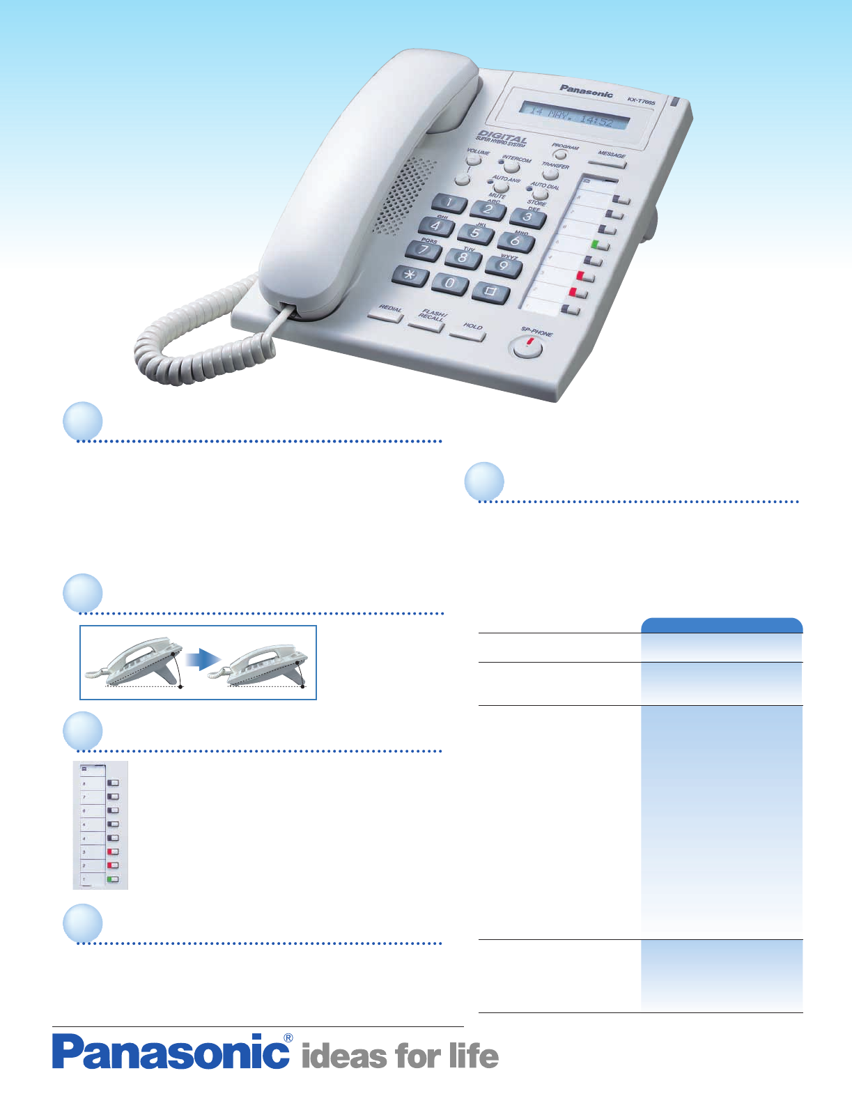 Kx T7665 Brochure