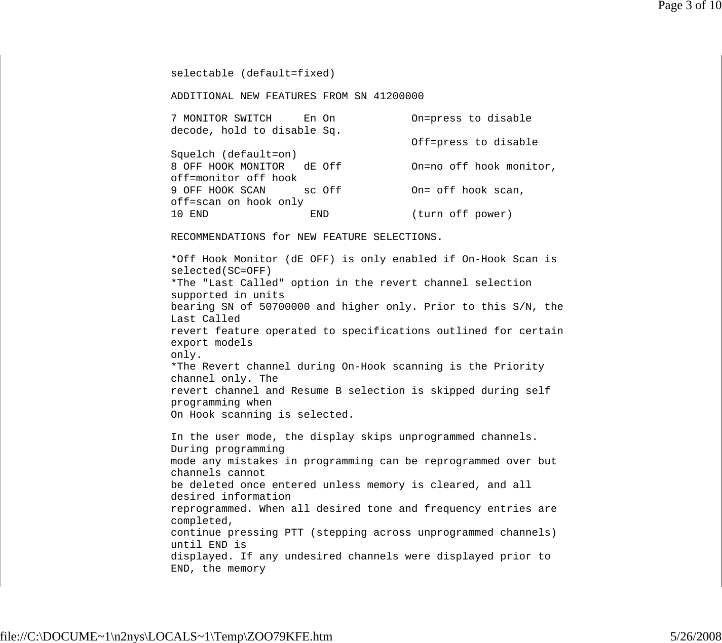 Page 3 of 10 - Kenwood_TK-805D Kenwood TK-805D
