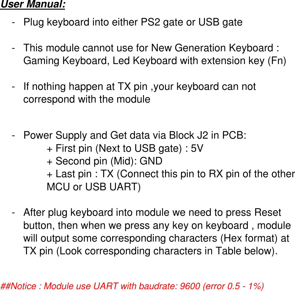 Page 4 of 7 - Key Board User Manual