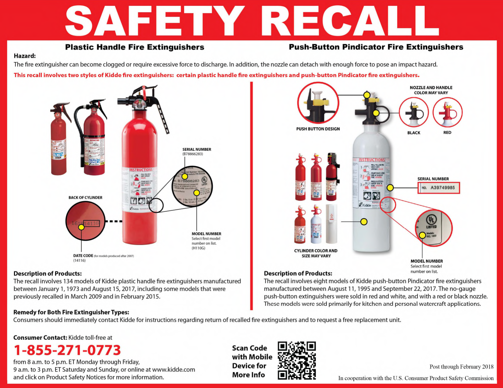 Page 1 of 4 - Full Page Photo Fire Extinguisher Kidde-Fire-Extinguisher-Recall
