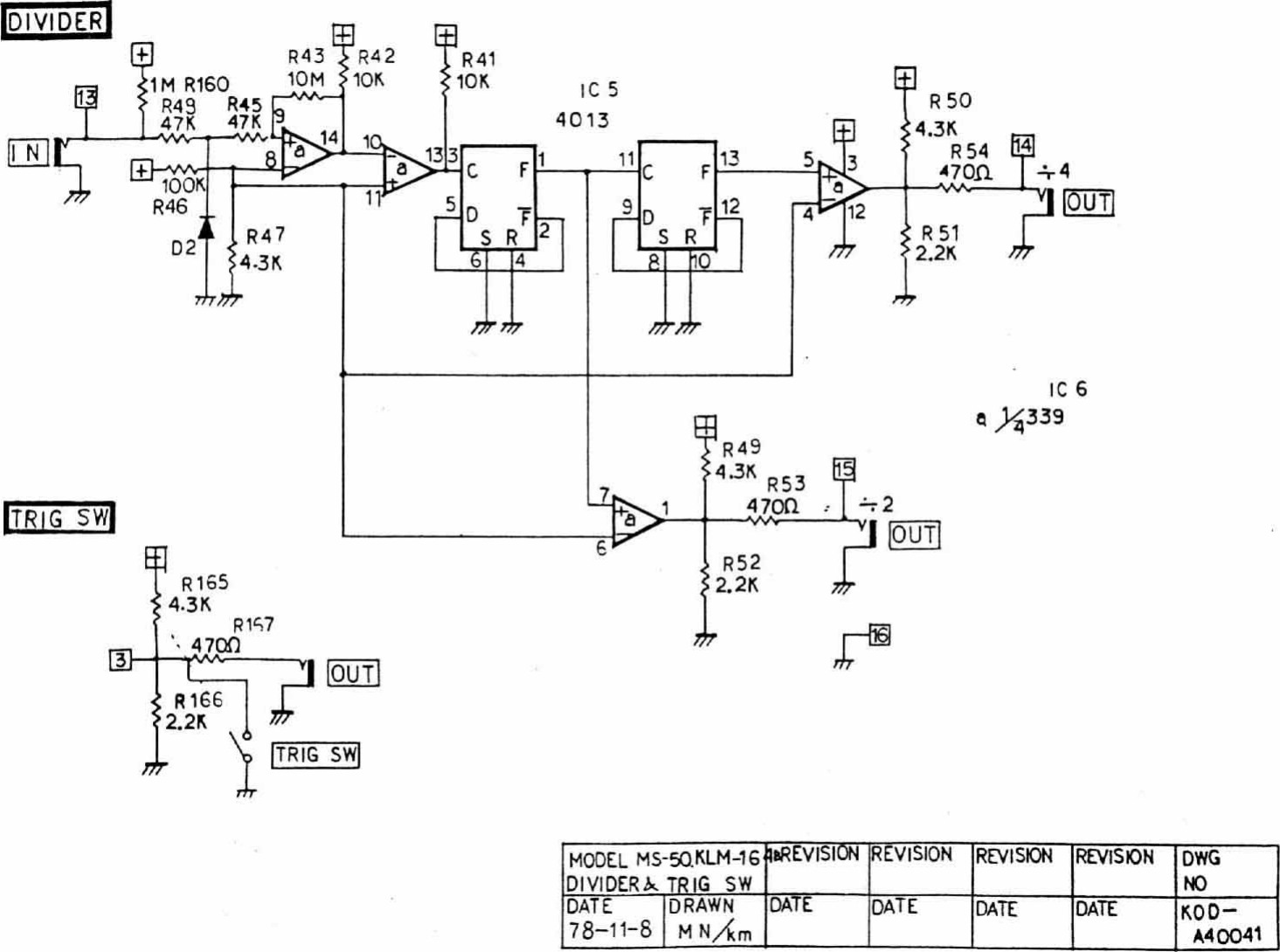 Page 2 of 12 - Korg MS50-Schematics