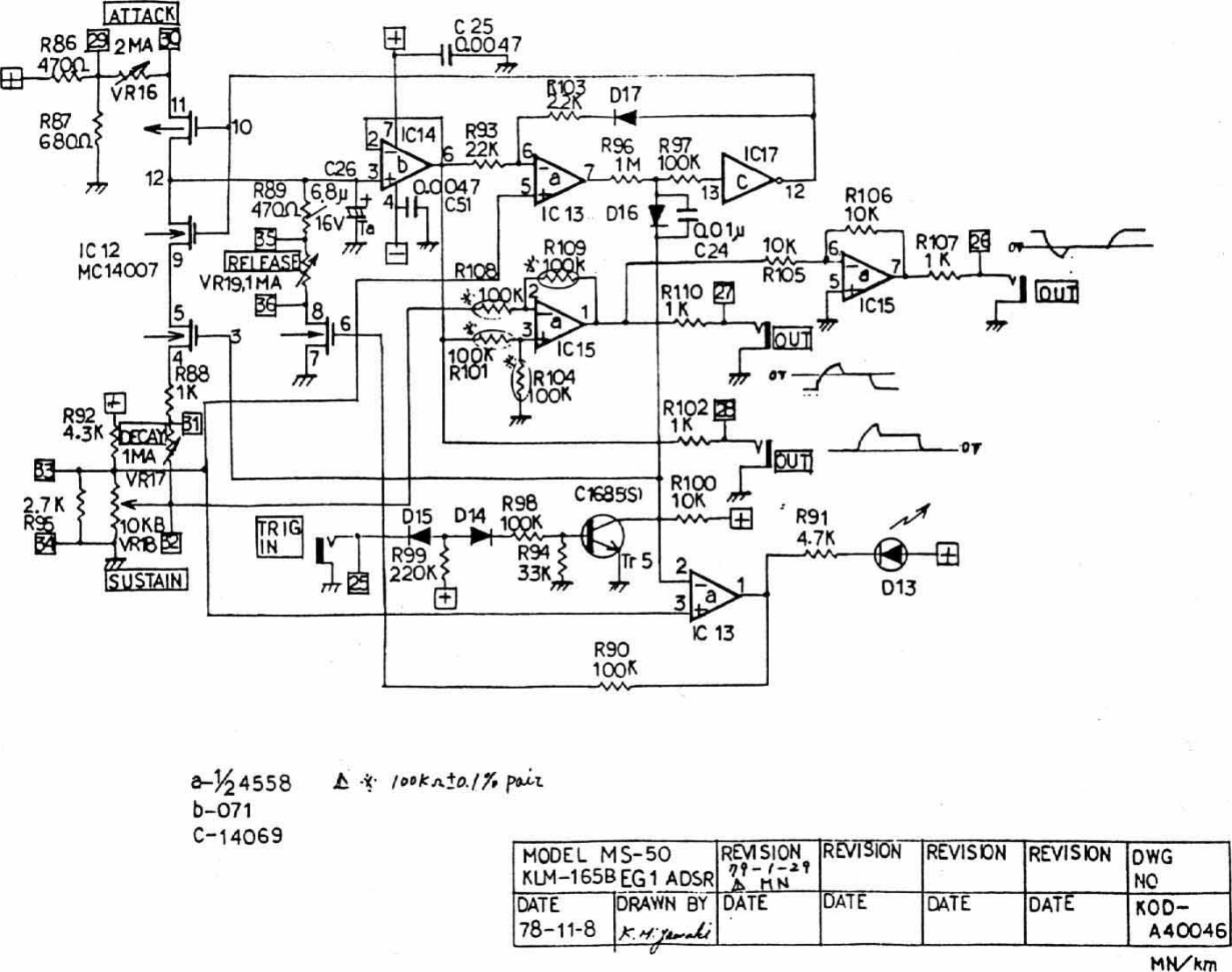 Page 3 of 12 - Korg MS50-Schematics