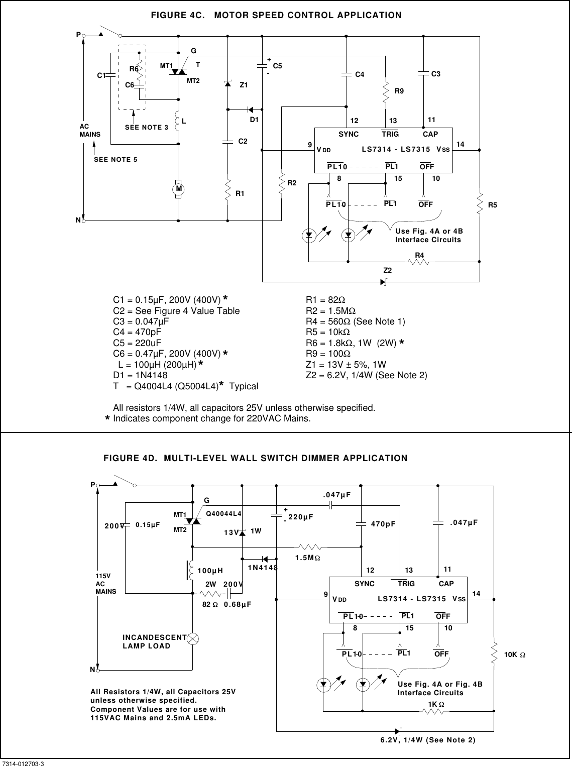 Page 3 of 4 - L010550 - LSI-LS7314, LSI-LS7315