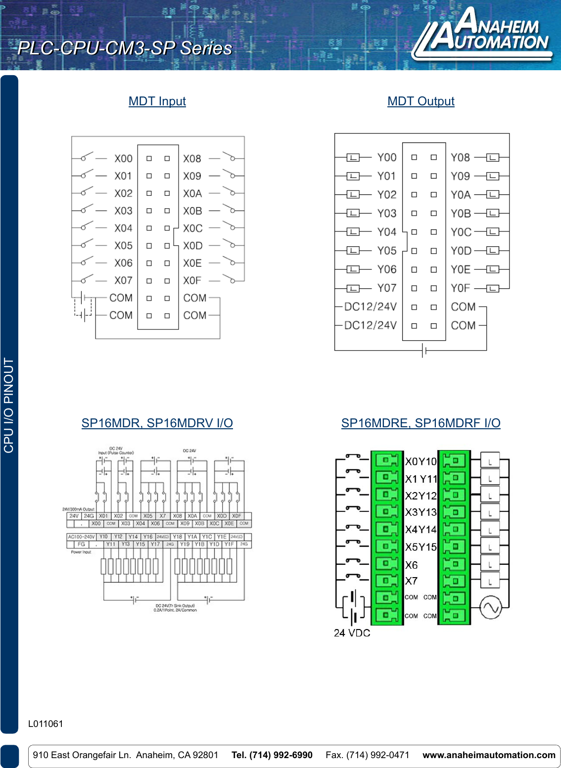 Page 4 of 7 - L011061 - PLC-CPU-CM3 Spec Sheet