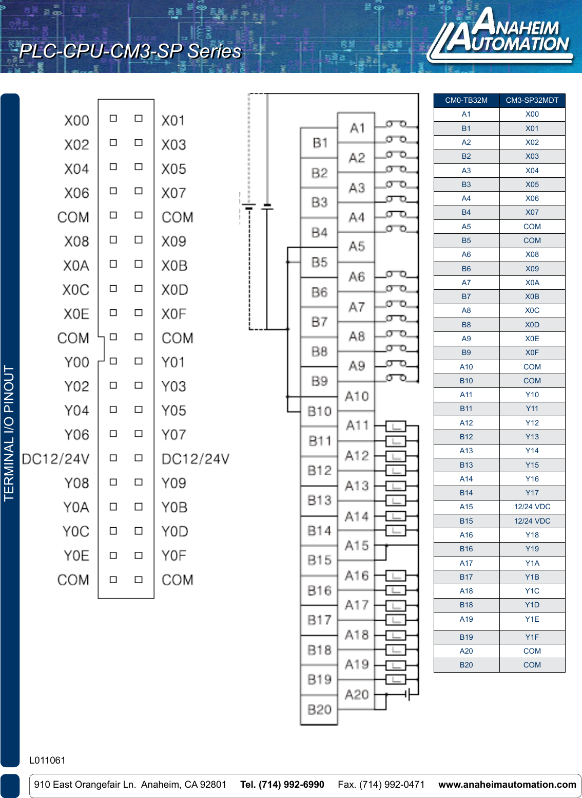 Page 5 of 7 - L011061 - PLC-CPU-CM3 Spec Sheet