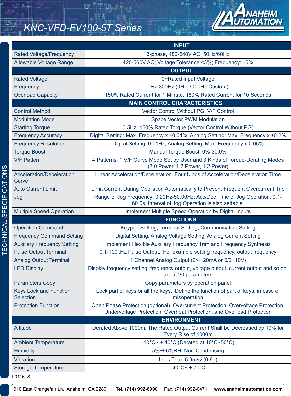 Page 3 of 4 - L011618 - KNC-VFD-FV100-5T- Series Kinco Spec Sheet