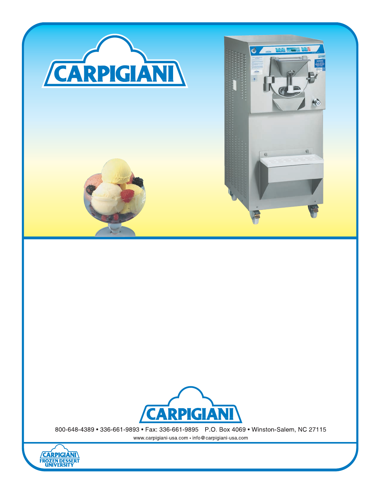 Carpigiani Parts Coldelite Batch Freezer LB 302 LB 502 LB 1002 Door Cover Pin