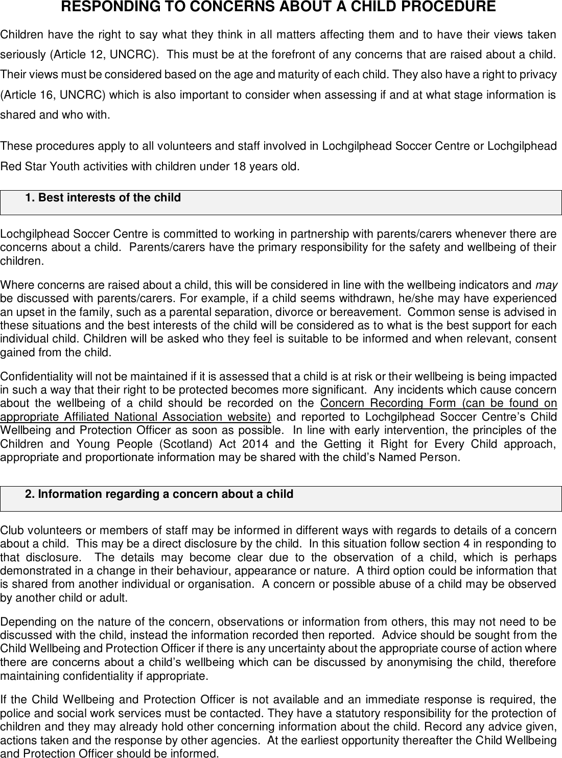Page 1 of 9 - LSC Club-guide-responding-to-concerns-procedures