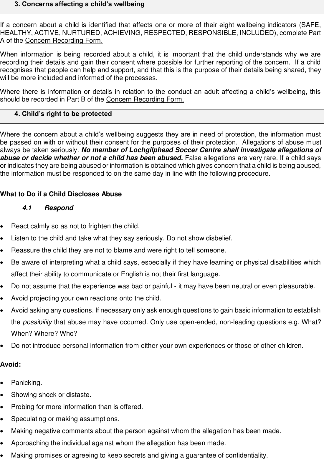 Page 2 of 9 - LSC Club-guide-responding-to-concerns-procedures