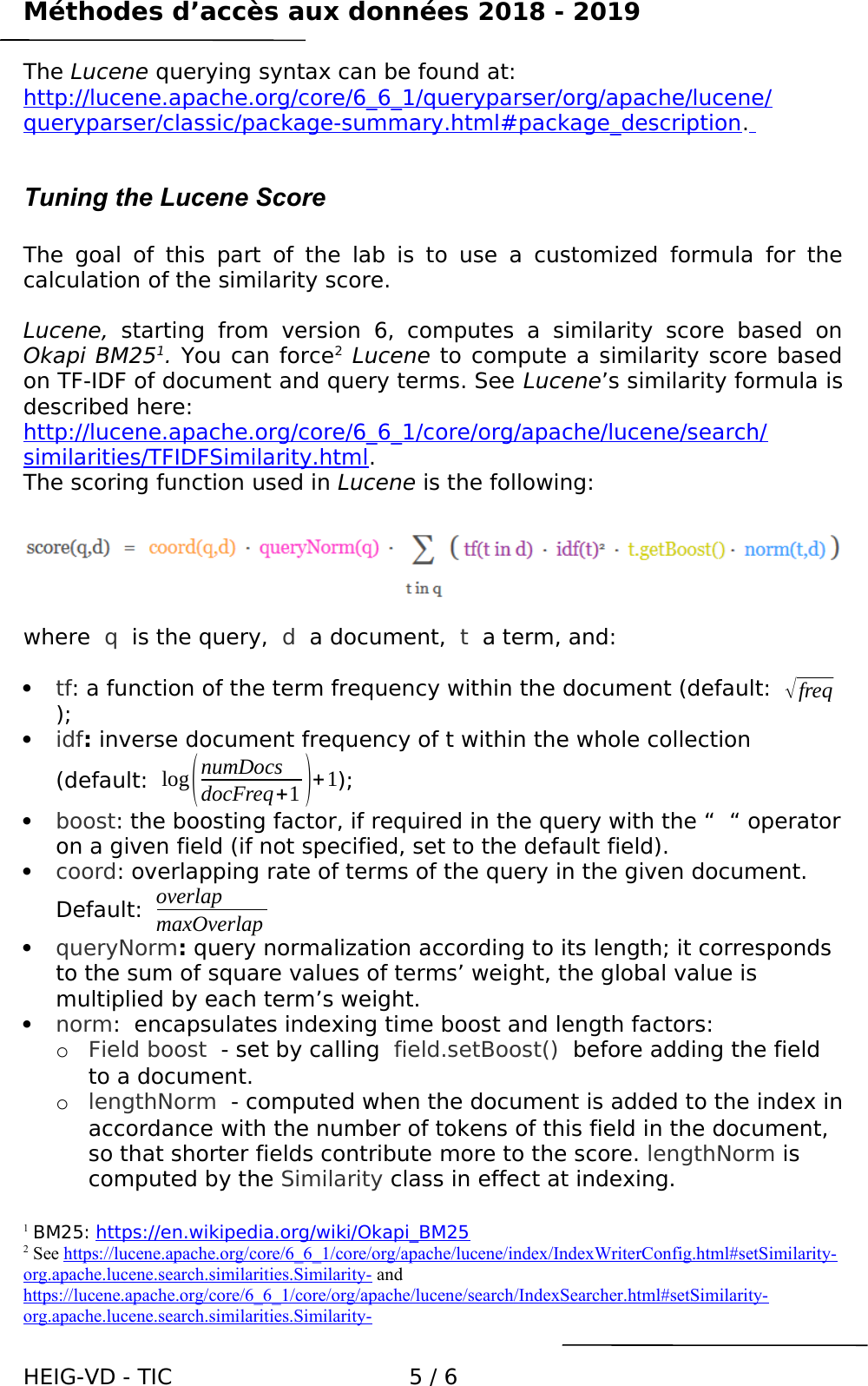 Page 5 of 6 - RIM - Laboratoire 3 Lab 1 Instructions