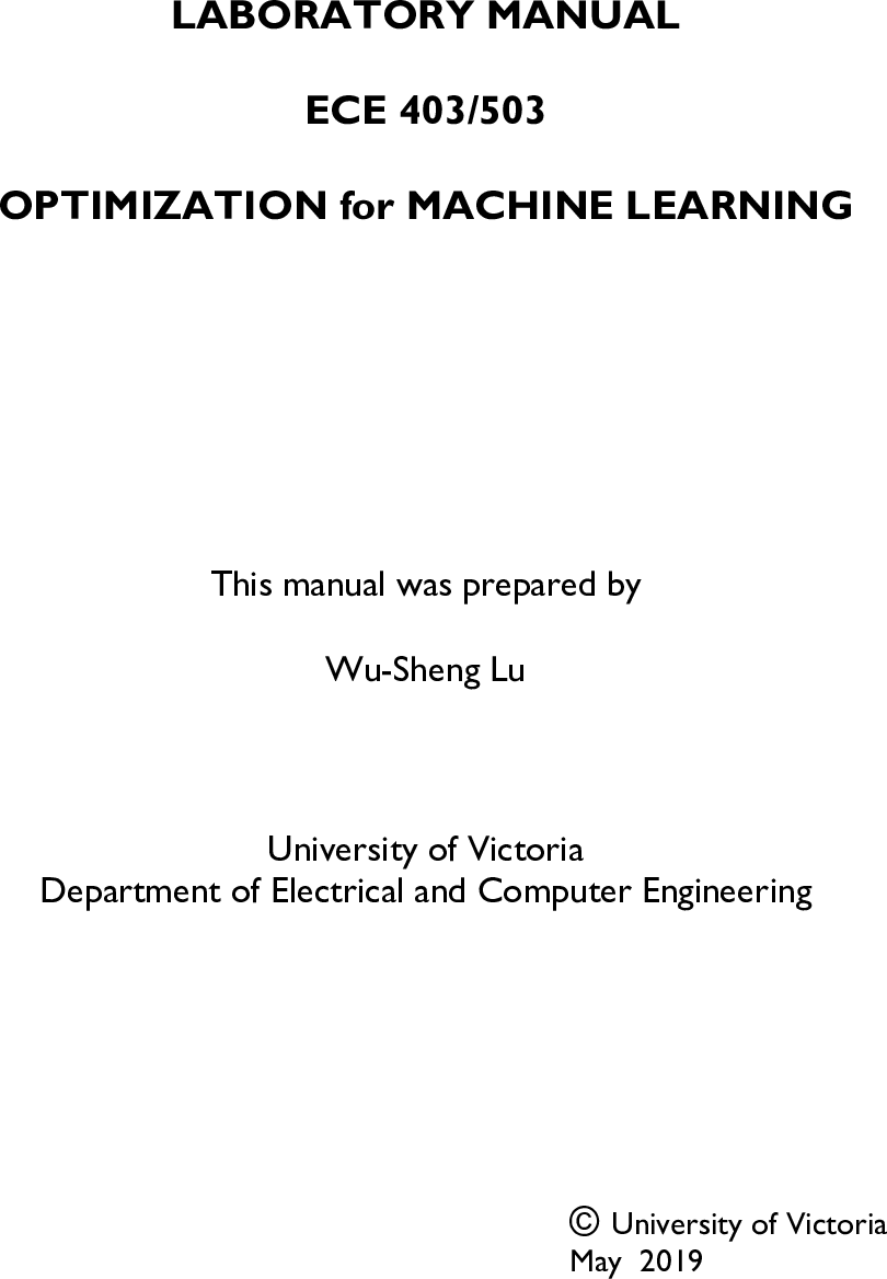 Cover Lab Manual