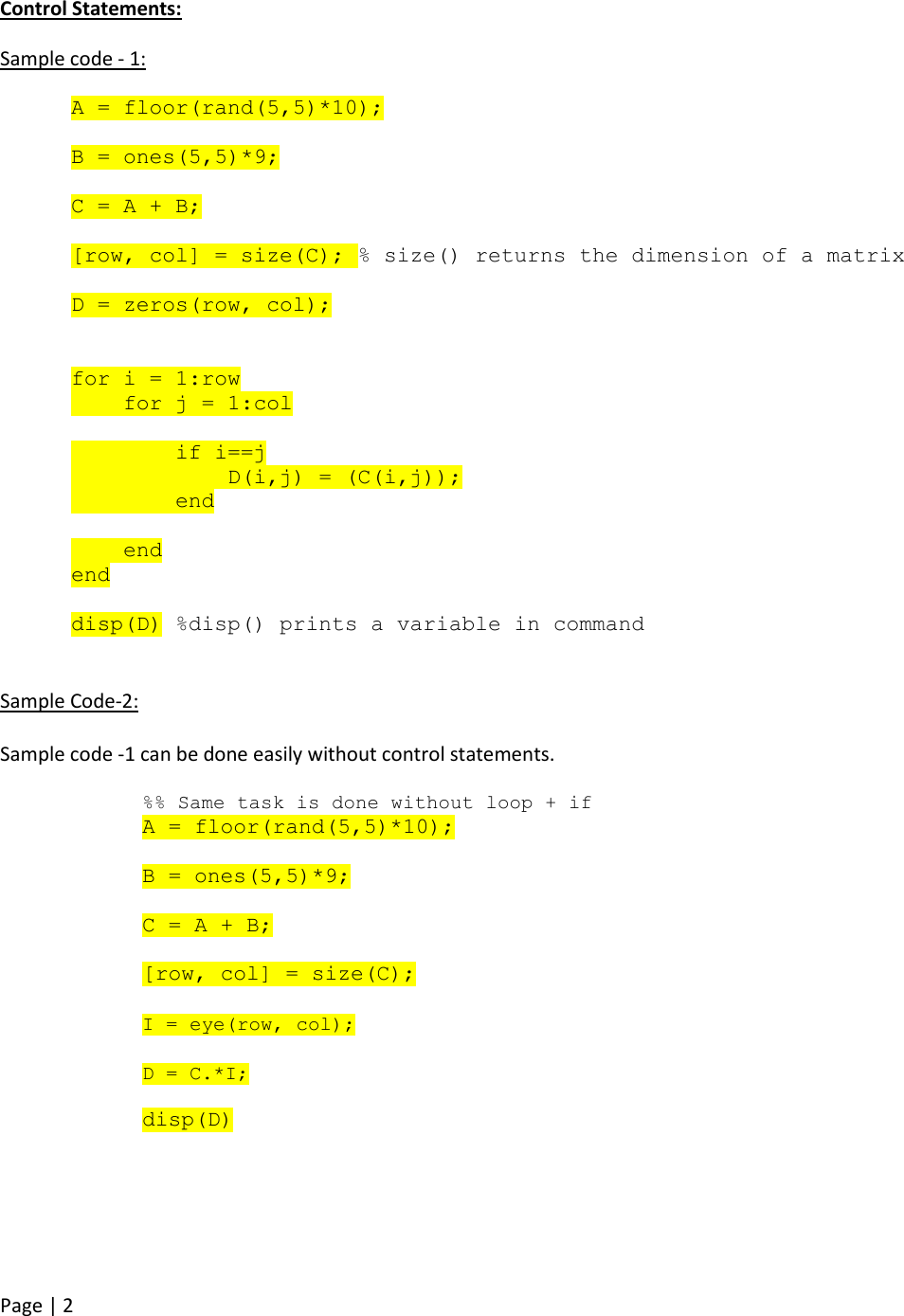 Page 2 of 4 - Lab Manual 2