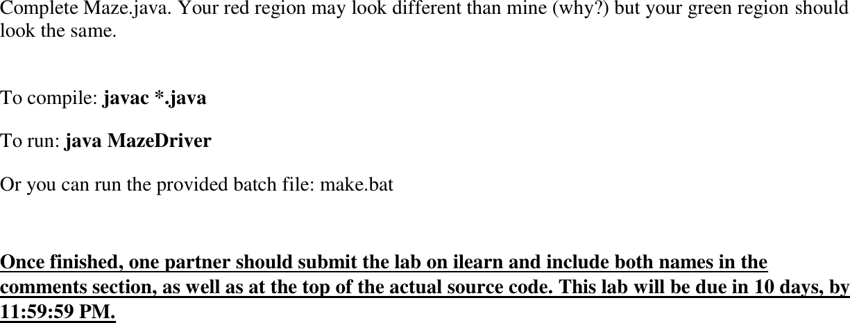 Page 5 of 5 - Laboratory 2 Instructions