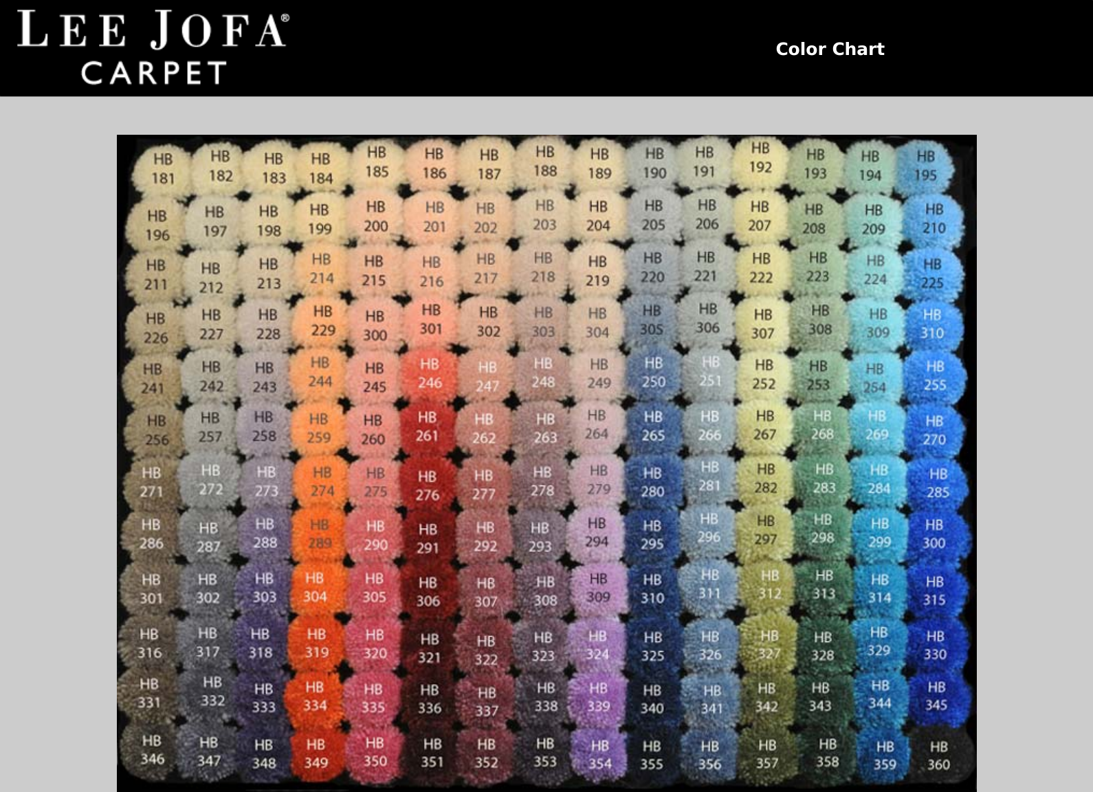 Page 2 of 2 - File  Lee Jofa Carpet Color Chart