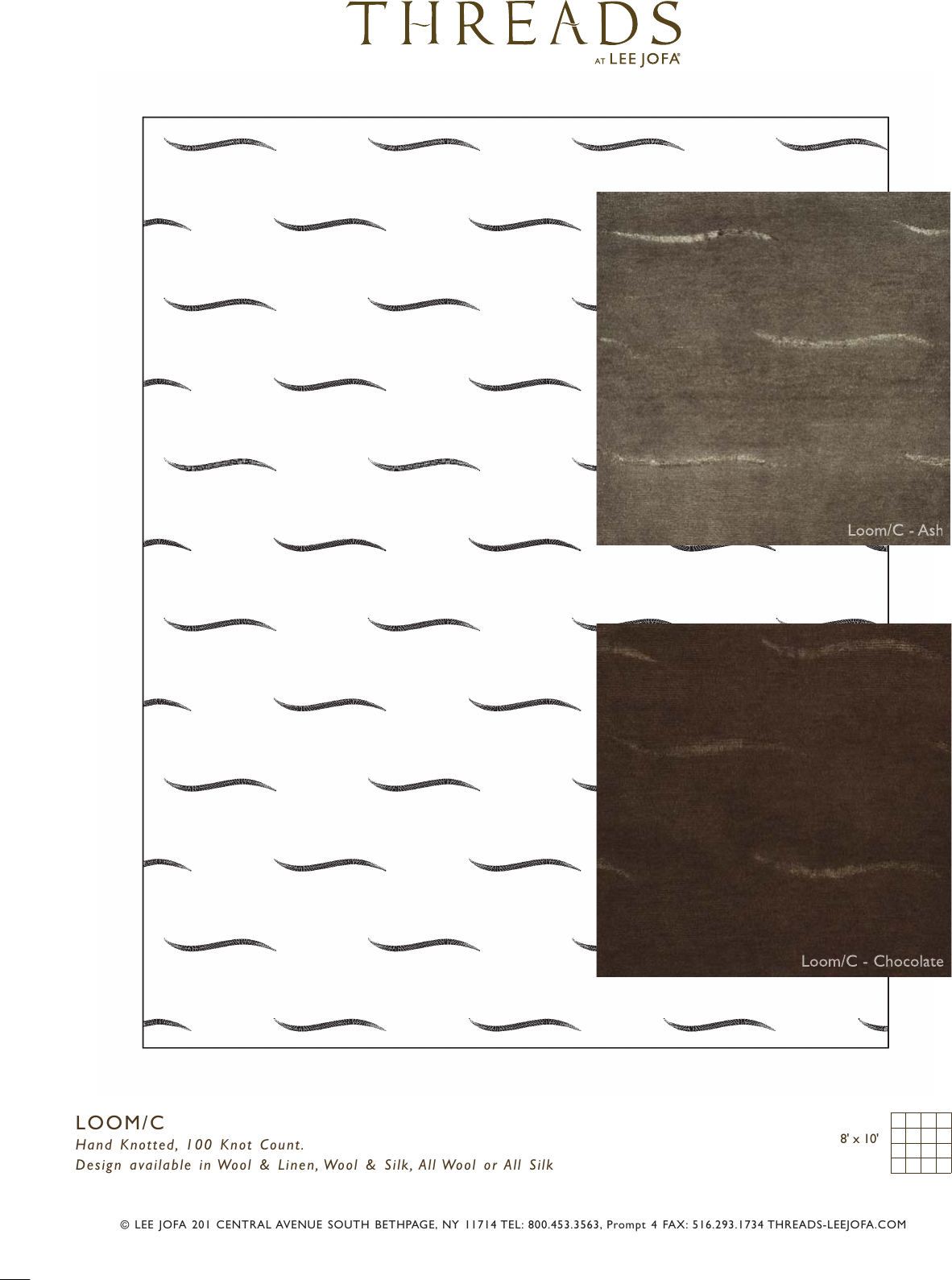 Page 1 of 5 - Loom-Order Form.qxp Lee Jofa Loom Tearsheet