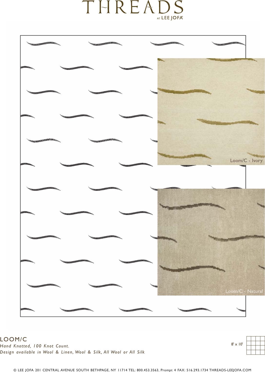 Page 2 of 5 - Loom-Order Form.qxp Lee Jofa Loom Tearsheet