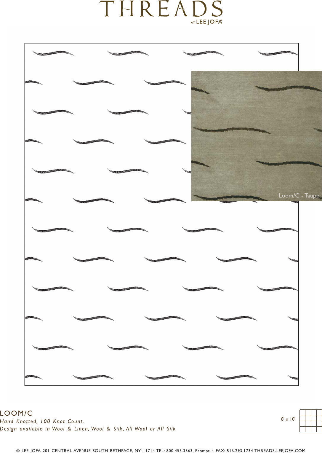 Page 3 of 5 - Loom-Order Form.qxp Lee Jofa Loom Tearsheet