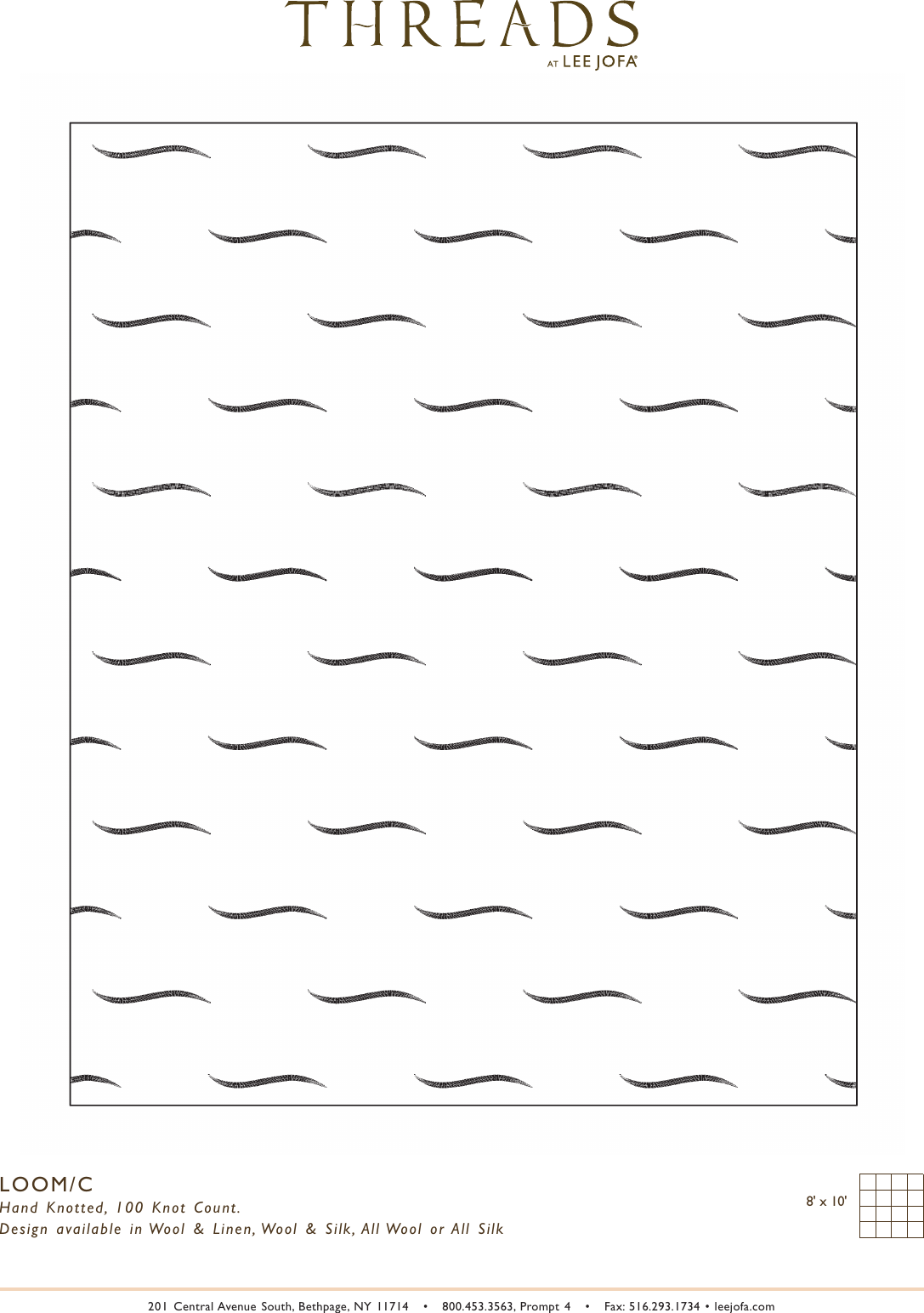 Page 4 of 5 - Loom-Order Form.qxp Lee Jofa Loom Tearsheet