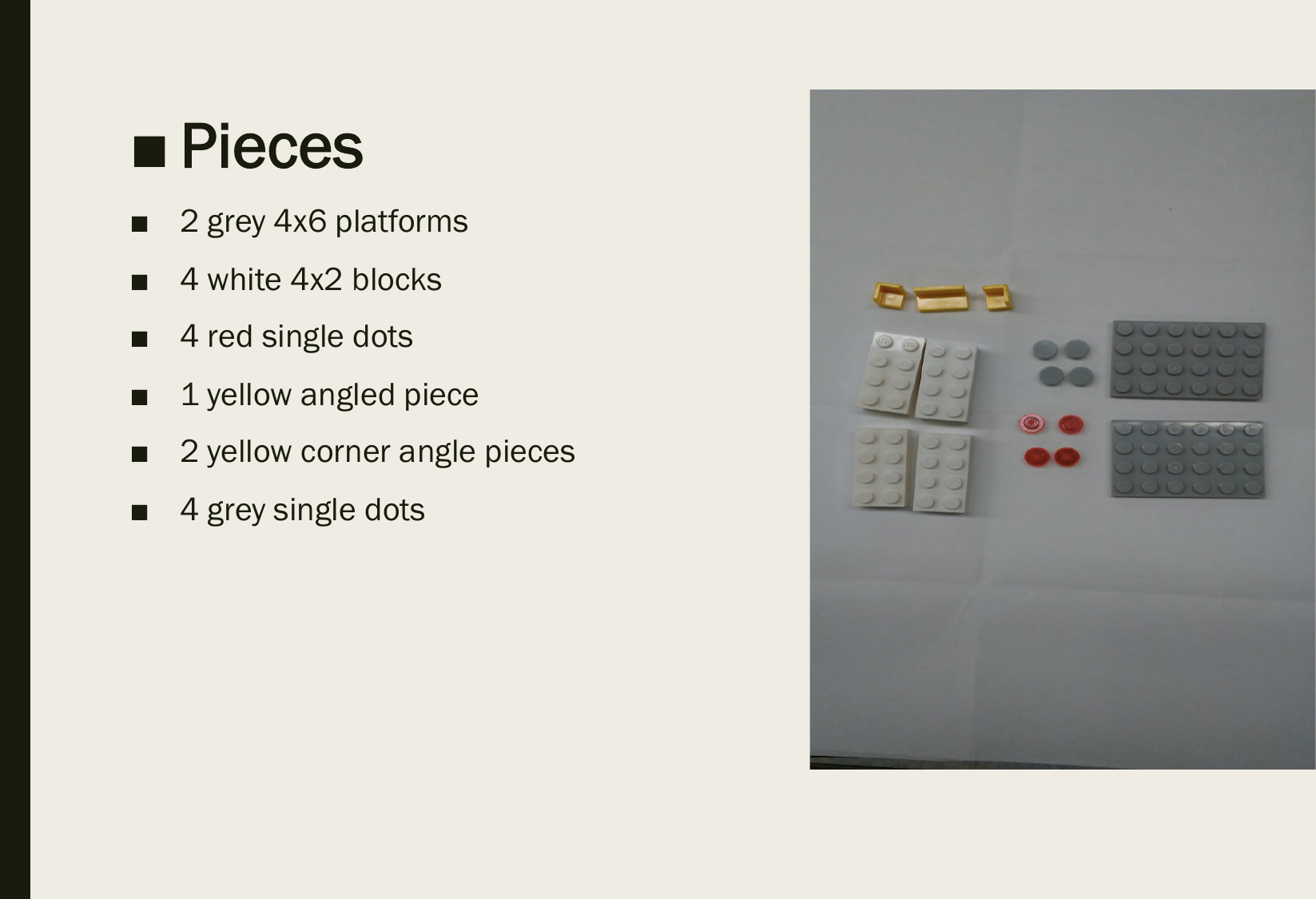 Page 2 of 7 - Lego Assembly Instructions