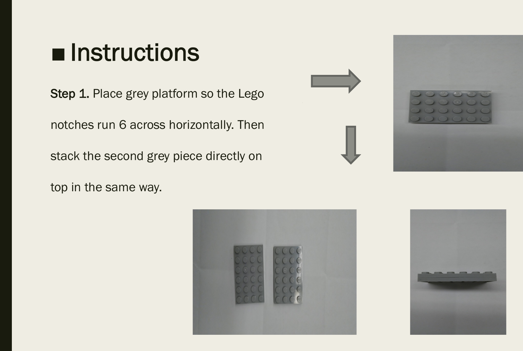 Page 3 of 7 - Lego Assembly Instructions