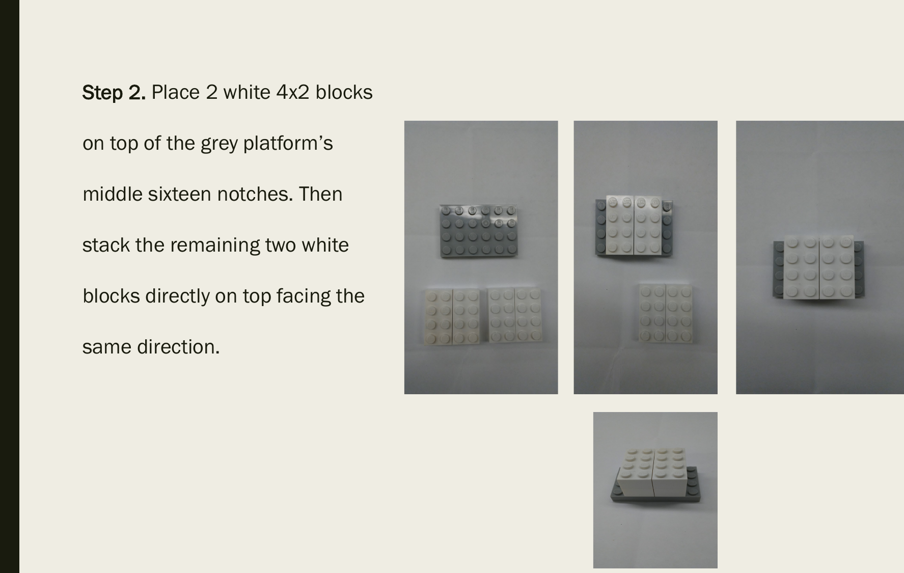 Page 4 of 7 - Lego Assembly Instructions