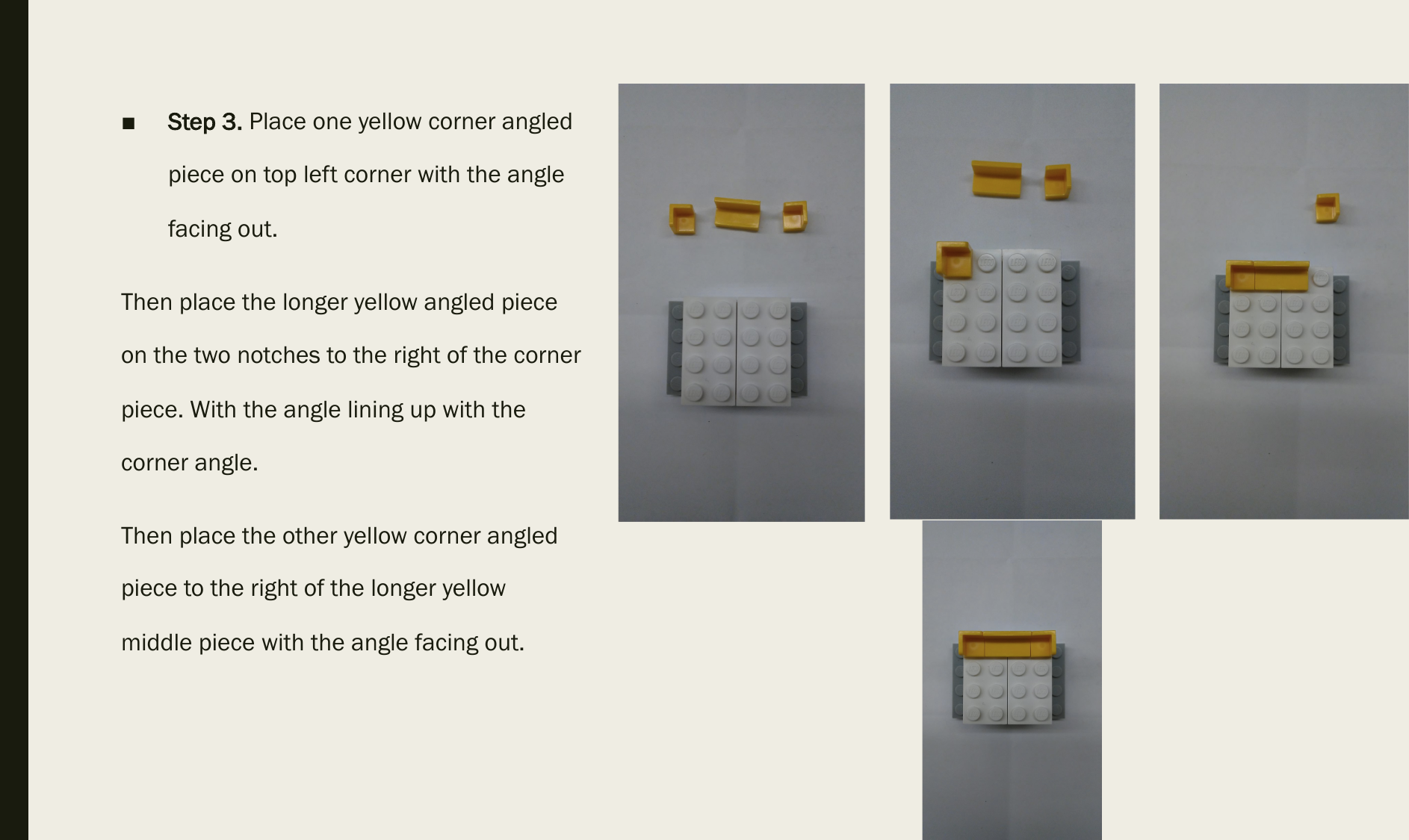 Page 5 of 7 - Lego Assembly Instructions